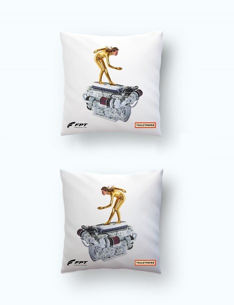 FPT INDUSTRIAL Y TOILETPAPER DE MAURIZIO CATTELAN Y PIERPAOLO FERRARI SE UNEN PARA COMBINAR MAR, RENDIMIENTO Y DISEÑO